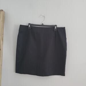 Apt. 9 Black Tie Mini Pencil Skirt Size 18